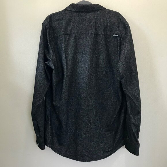 Cascade Armory LoLo Racks Limit Ed. Brushed Flannel Grey Men's Button-Up Size XL - Picture 7 of 14